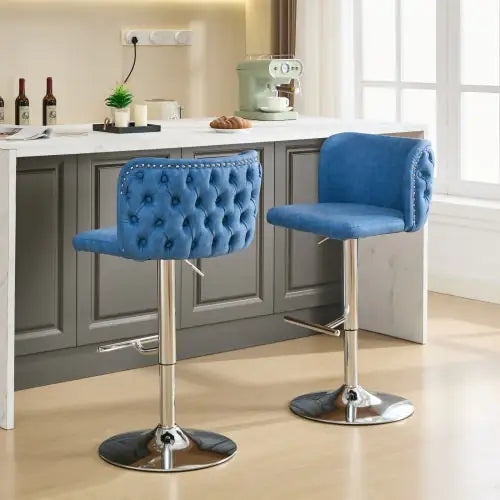 Lola Swivel Bar Stools (Set of 2)